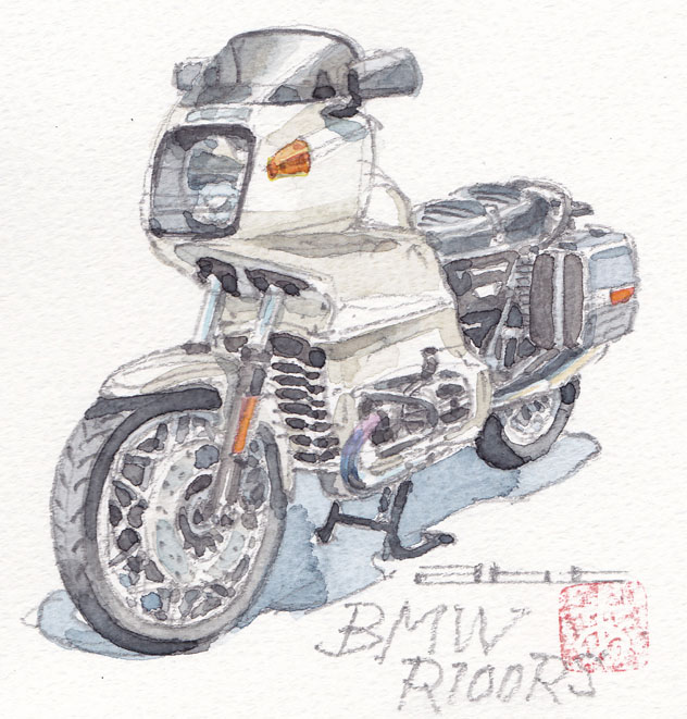 BMW 写実水彩画 投稿詳細｜MOTOCLE